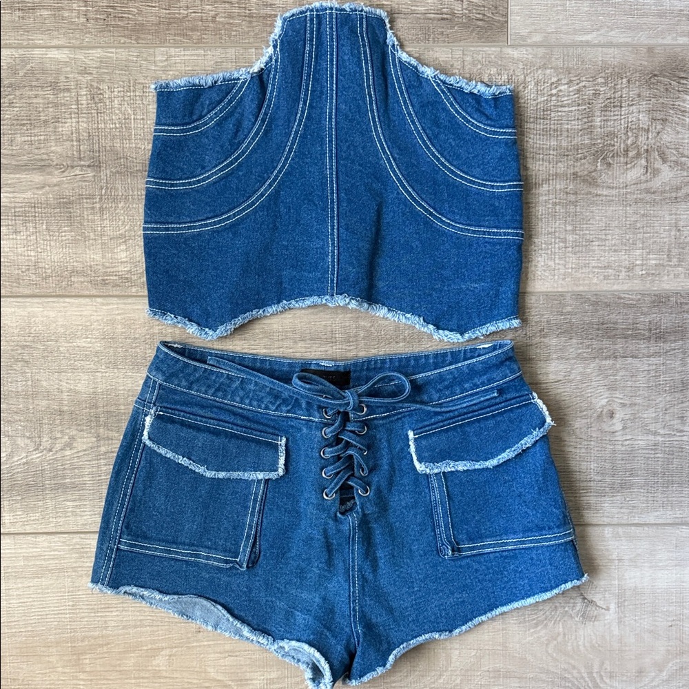 Hours denim set